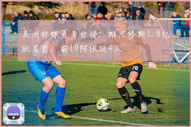 美洲杯球员身价榜：维尼修斯1.8亿欧居首，前10阿根廷4人