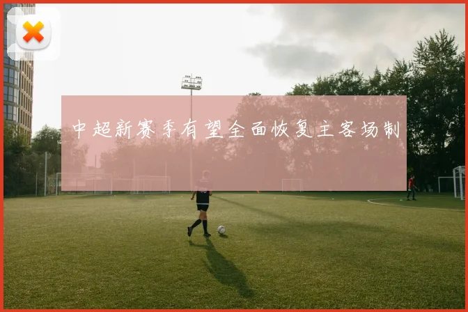 中超新赛季有望全面恢复主客场制